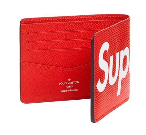 portefeuille louis vuitton supreme|cost of louis vuitton wallet.